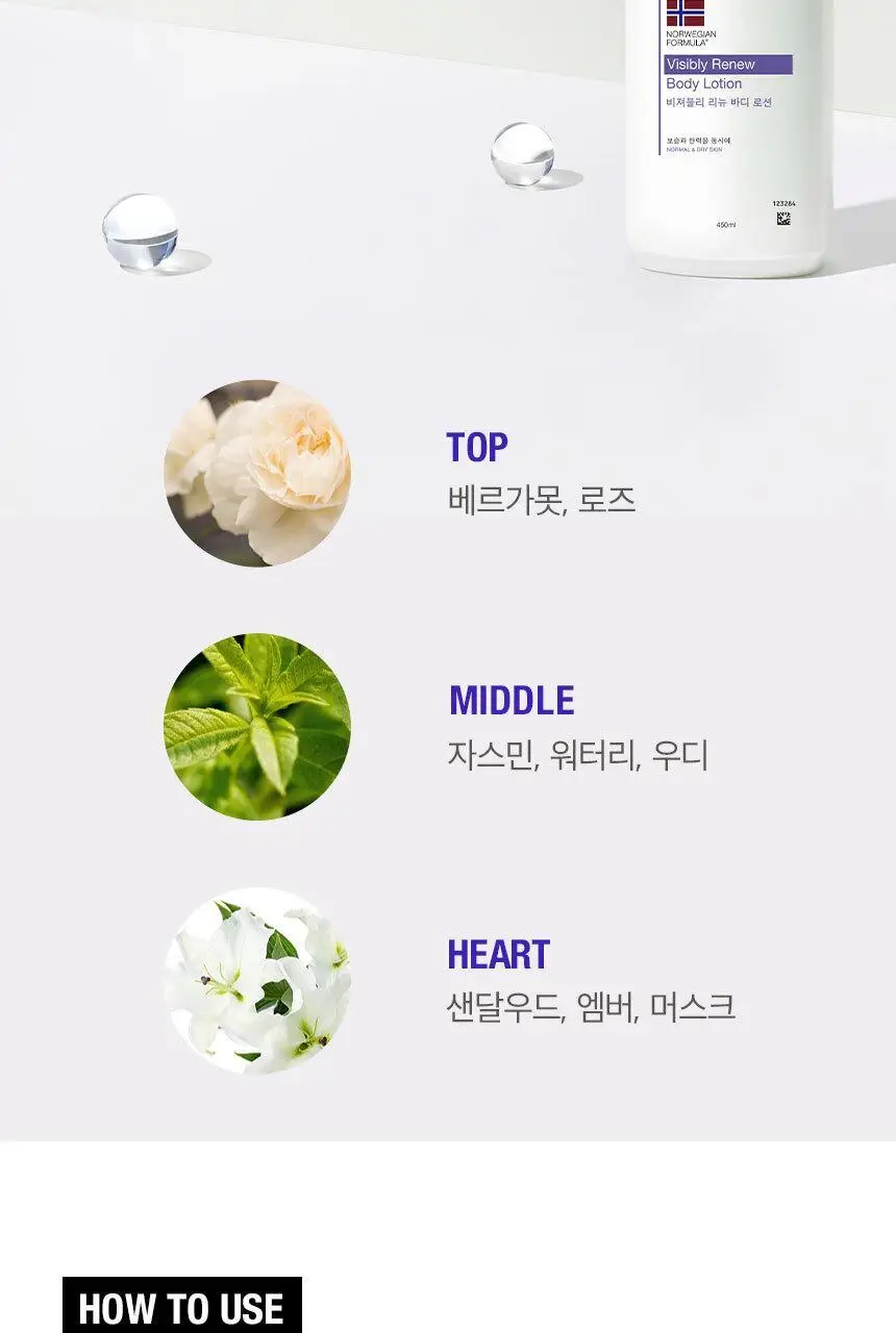 [탄력 부스팅] 뉴트로지나 비져블리 리뉴 바디 로션 450ml 상세페이지 8